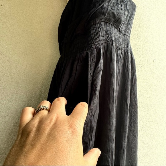 Prana Fernie Jumpsuit Black Halter  New XL - Picture 4 of 9